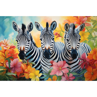 Tableau Zèbre Fantastique